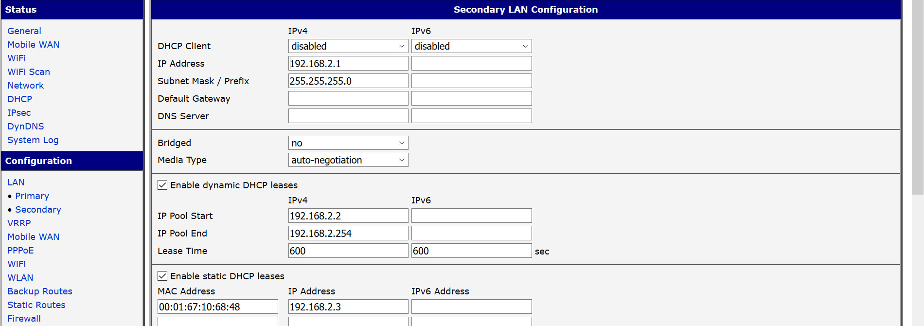smartflex LAN conf