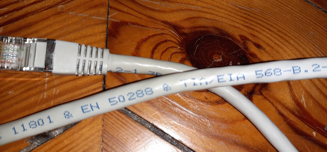 RJ45 568B cable